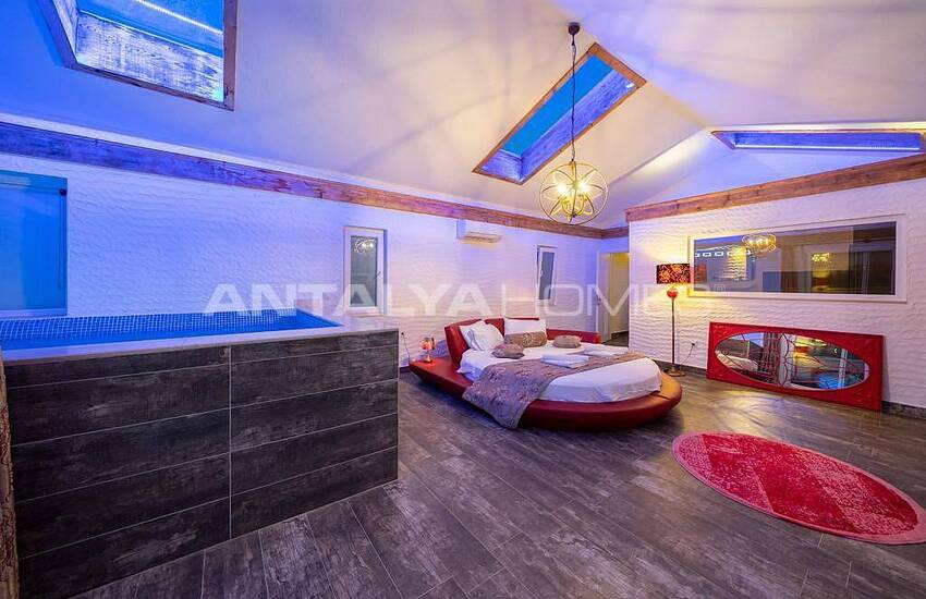 Key Ready Villa with Heated Pool and Jacuzzi in Kalkan 26