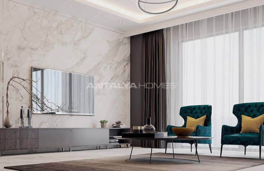 Chic Villas with Private Pools and Gardens in Alanya Tepe 7