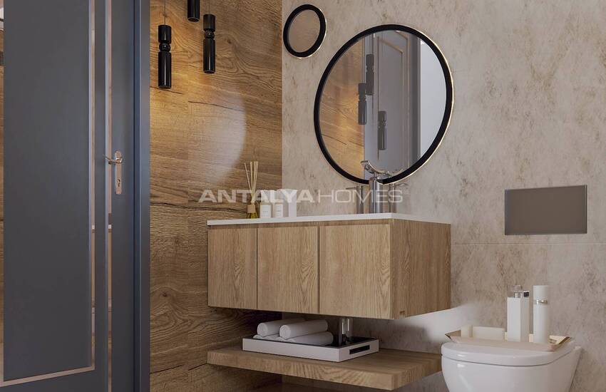 Chic Villas with Private Pools and Gardens in Alanya Tepe 17