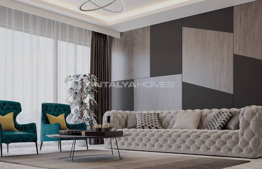 Chic Villas with Private Pools and Gardens in Alanya Tepe 8