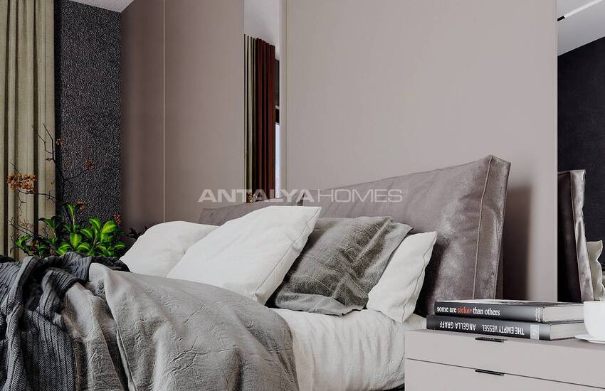 Chic Villas with Private Pools and Gardens in Alanya Tepe 12