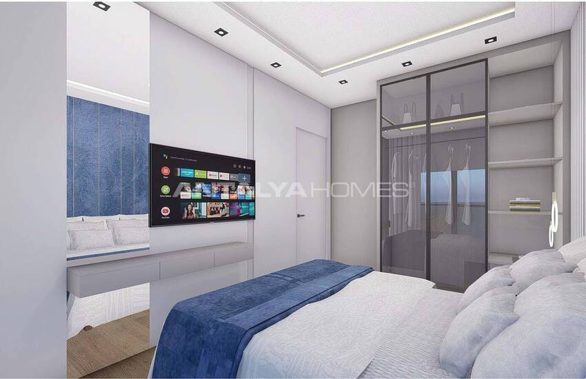 Alanya'da Kaliteli Yaşam Sunan Sitede Satılık Daireler 21