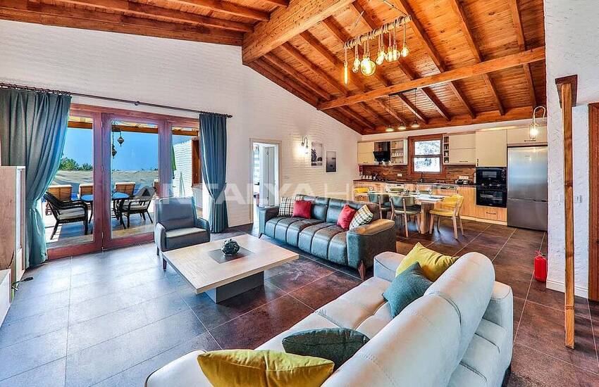 Spacious Home with Pool Intertwined with Nature in Kalkan 30