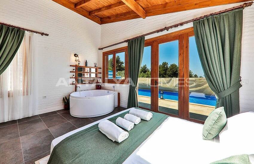 Spacious Home with Pool Intertwined with Nature in Kalkan 42