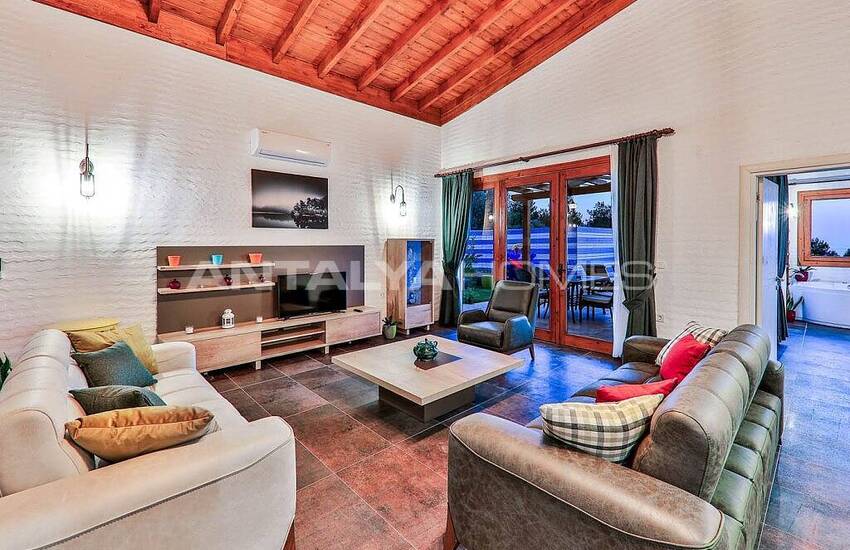 Spacious Home with Pool Intertwined with Nature in Kalkan 35