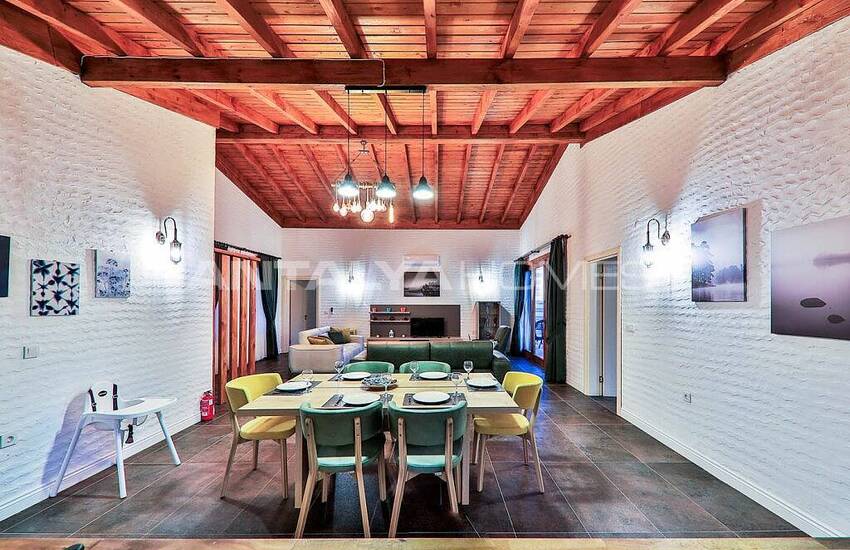 Spacious Home with Pool Intertwined with Nature in Kalkan 36