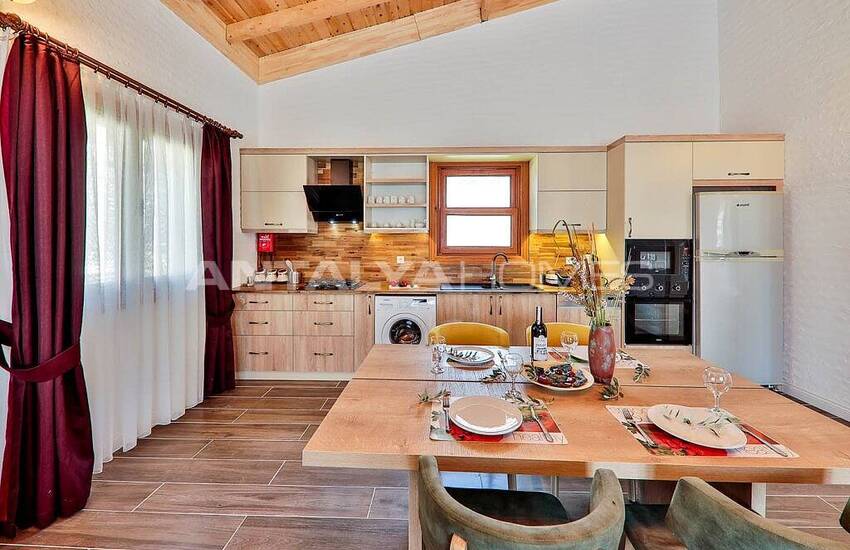 Stylish Villa with Jacuzzi Intertwined with Nature in Kalkan 31