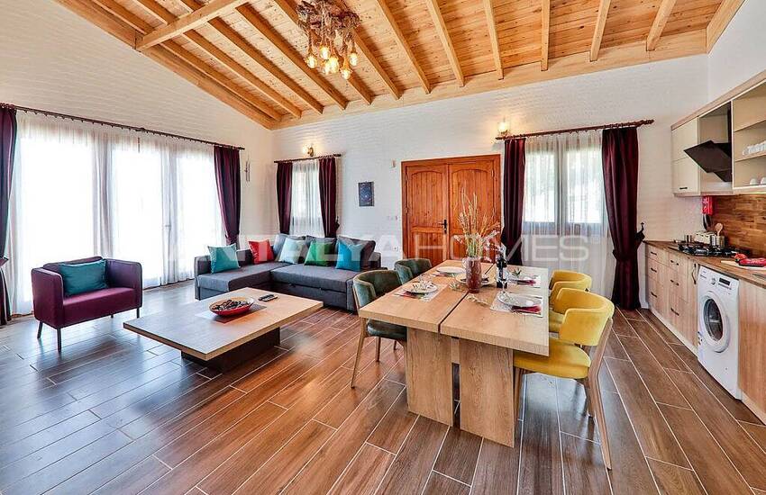 Stylish Villa with Jacuzzi Intertwined with Nature in Kalkan 32