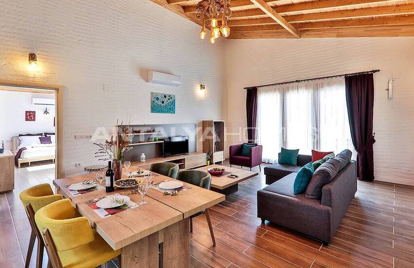 Stylish Villa with Jacuzzi Intertwined with Nature in Kalkan 25