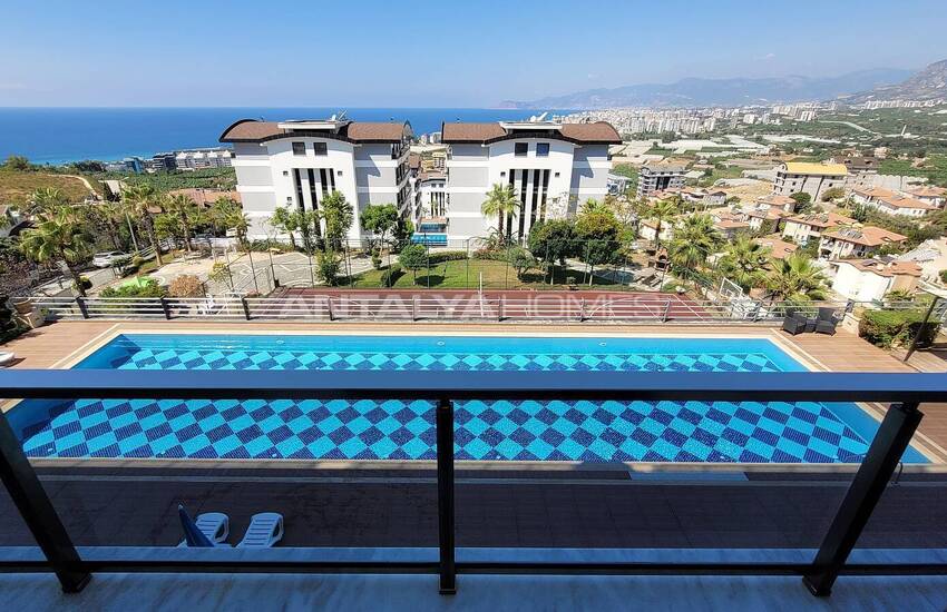 Luxury Designed Apartment with Sea View in Kargicak Alanya 35