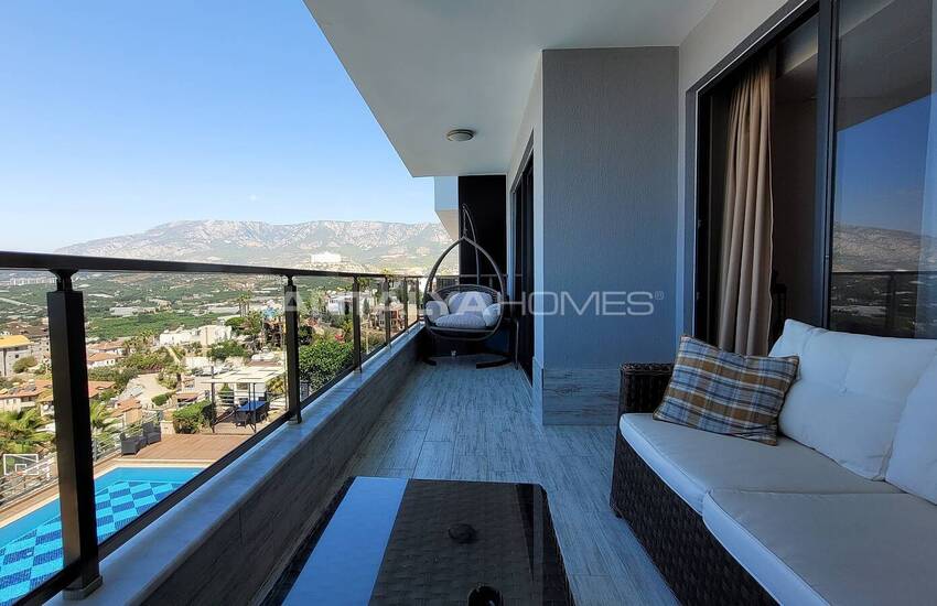 Luxury Designed Apartment with Sea View in Kargicak Alanya 38