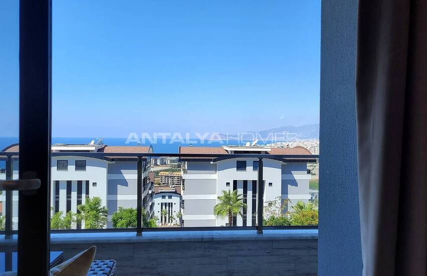 Luxury Designed Apartment with Sea View in Kargicak Alanya 39