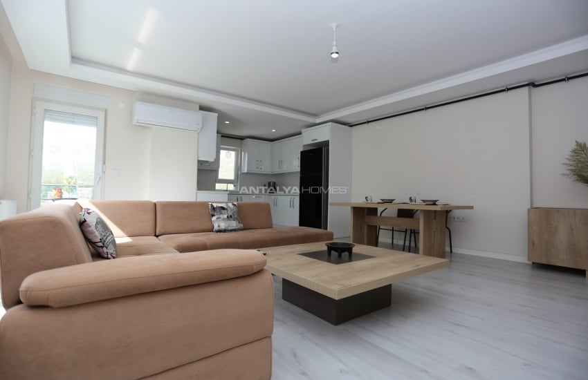 Möblerad Lägenhet Med Utsikt Över Bergen I Konyaalti Sarisu 11