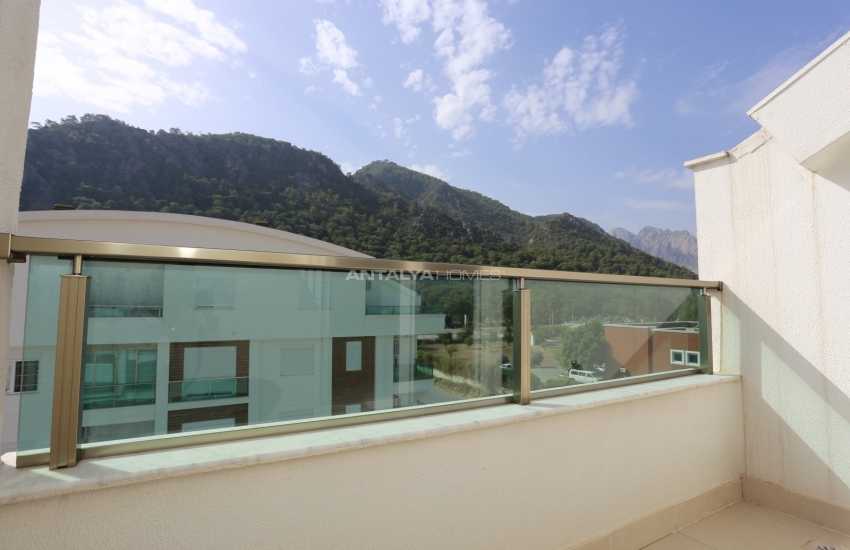 Möblerad Lägenhet Med Utsikt Över Bergen I Konyaalti Sarisu 17