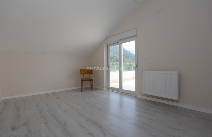 Möblerad Lägenhet Med Utsikt Över Bergen I Konyaalti Sarisu 18