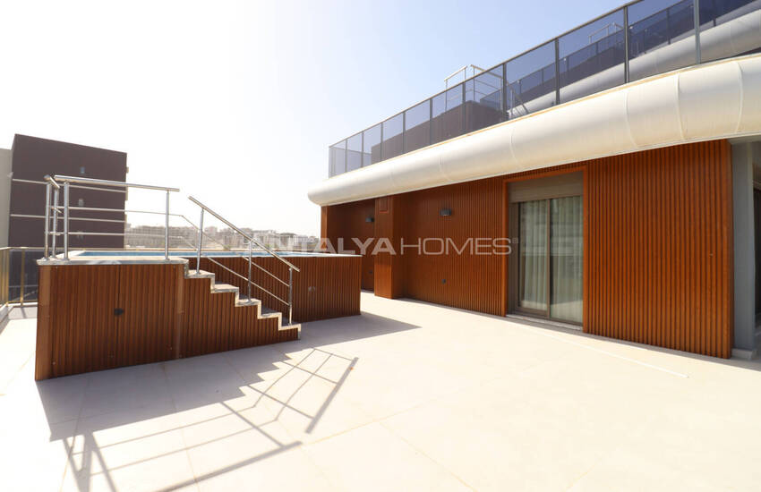 Wohnungen Mit Privagarten Und Terrasse In Antalya Altintas 35