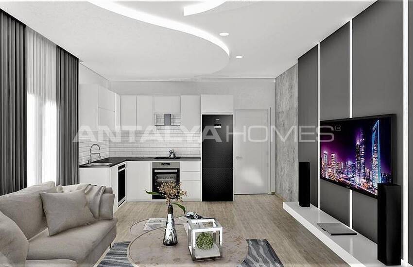 Lägenheter I Ett Komplex Med Rikliga Aktiviteter I Alanya 9