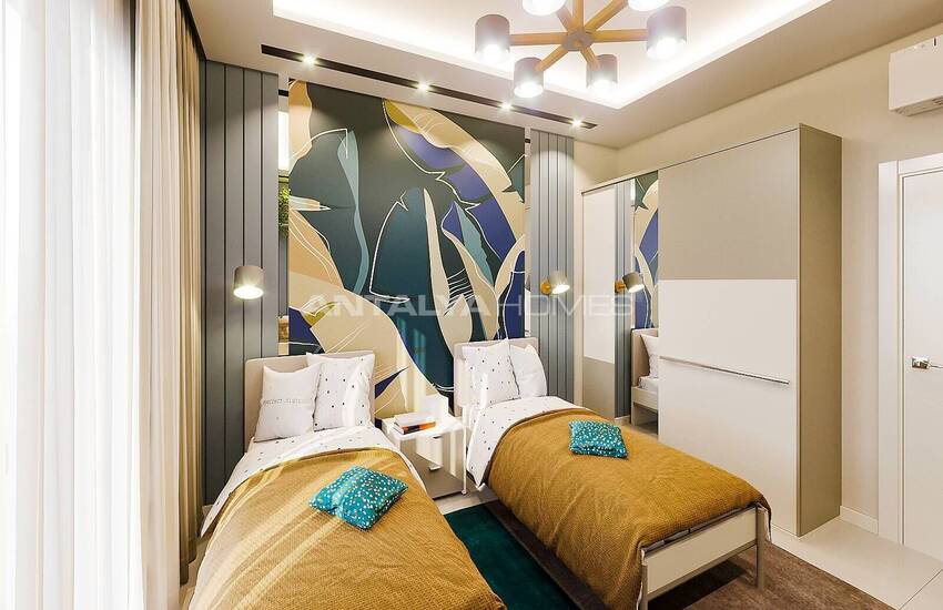 Ultra Luxus Wohnungen In Einem Komplex In Alanya Avsallar 32