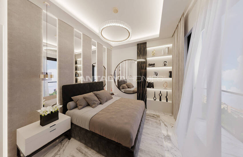 Ultra Luxus Wohnungen In Einem Komplex In Alanya Avsallar 35