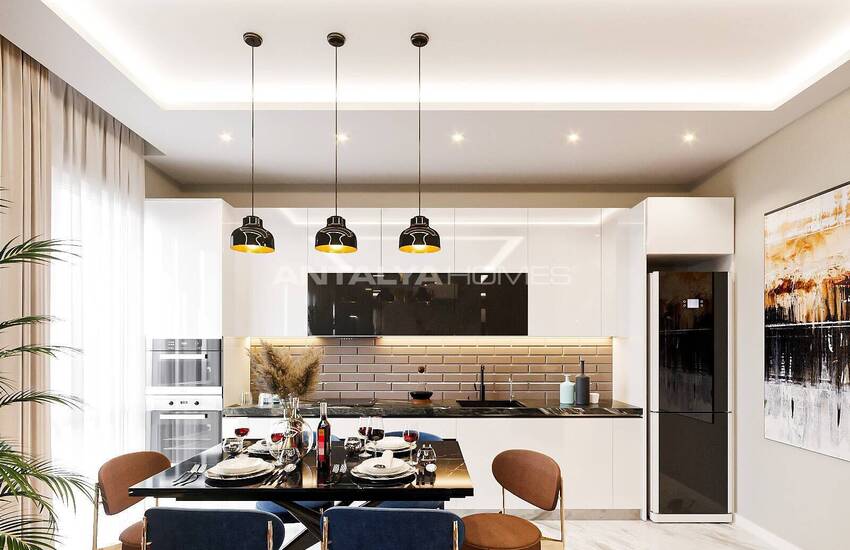 Ultra Luxus Wohnungen In Einem Komplex In Alanya Avsallar 28