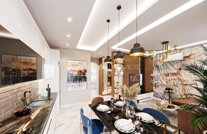 Ultra Luxus Wohnungen In Einem Komplex In Alanya Avsallar 25