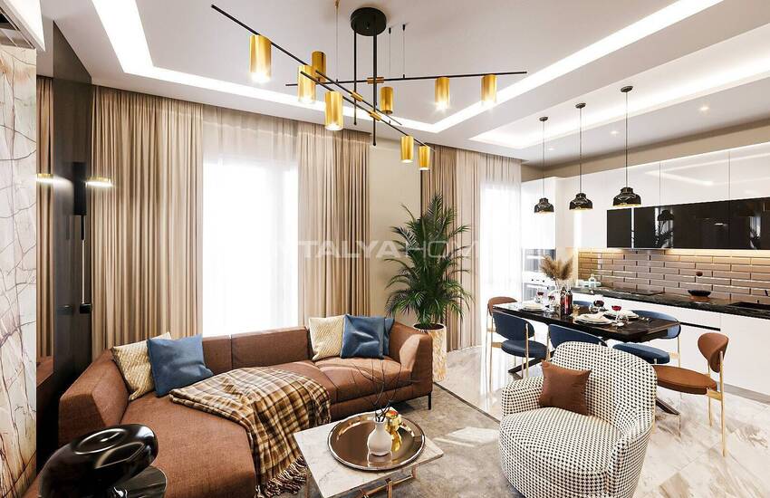 Ultra Luxus Wohnungen In Einem Komplex In Alanya Avsallar 26