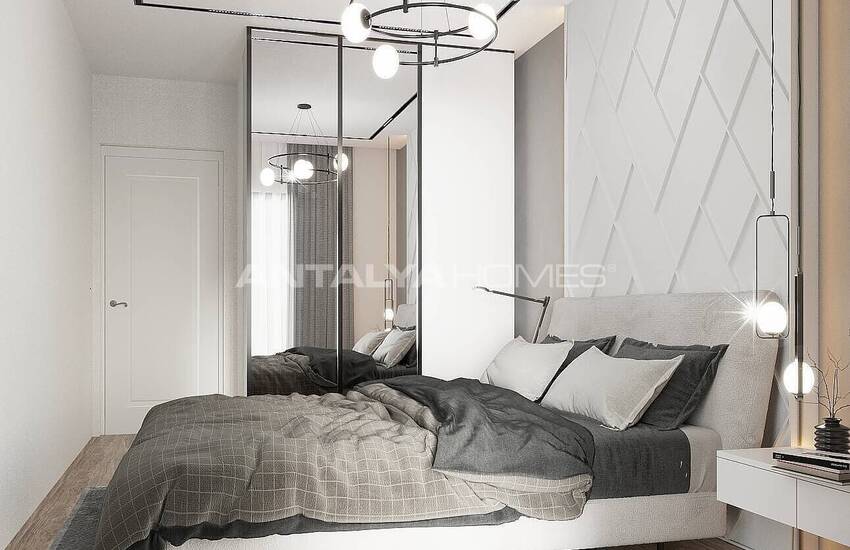 Apartments in Vista Premium Project with Security in Konyaalti 41