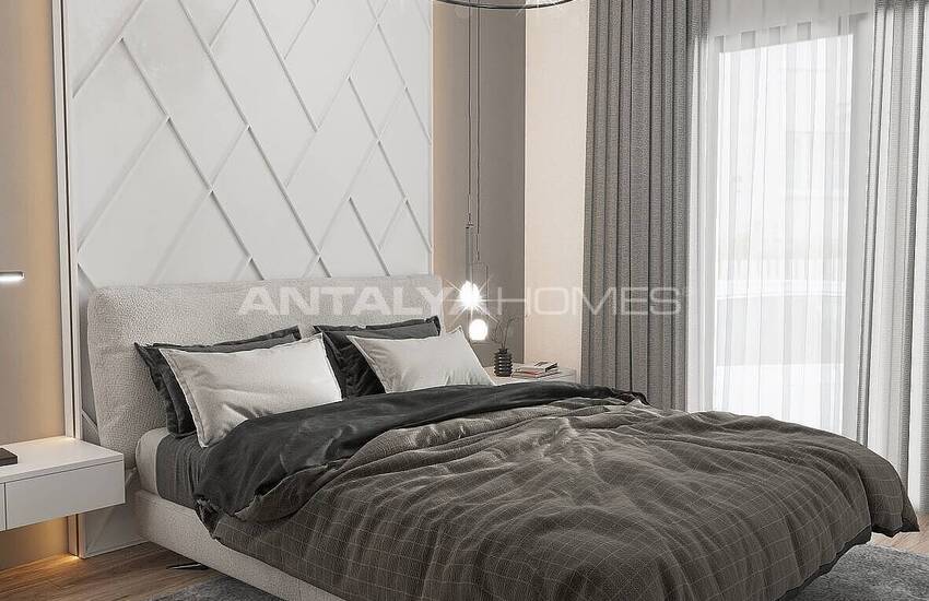 Apartments in Vista Premium Project with Security in Konyaalti 42