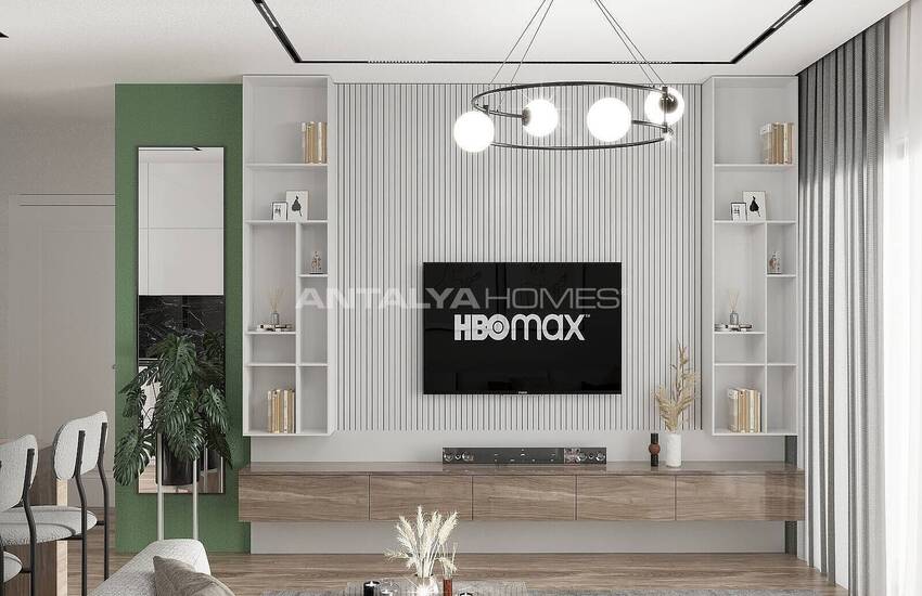 Apartments in Vista Premium Project with Security in Konyaalti 18