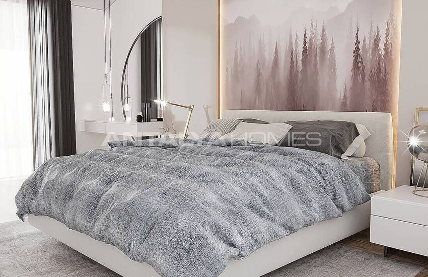 Apartments in Vista Premium Project with Security in Konyaalti 25