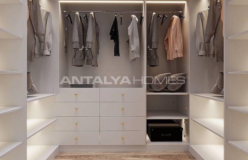 Apartments in Vista Premium Project with Security in Konyaalti 26