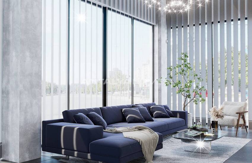 Apartments in Vista Premium Project with Security in Konyaalti 33