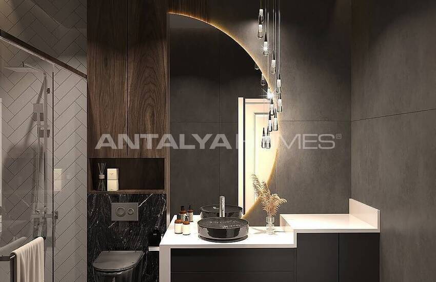 Apartments in Vista Premium Project with Security in Konyaalti 38