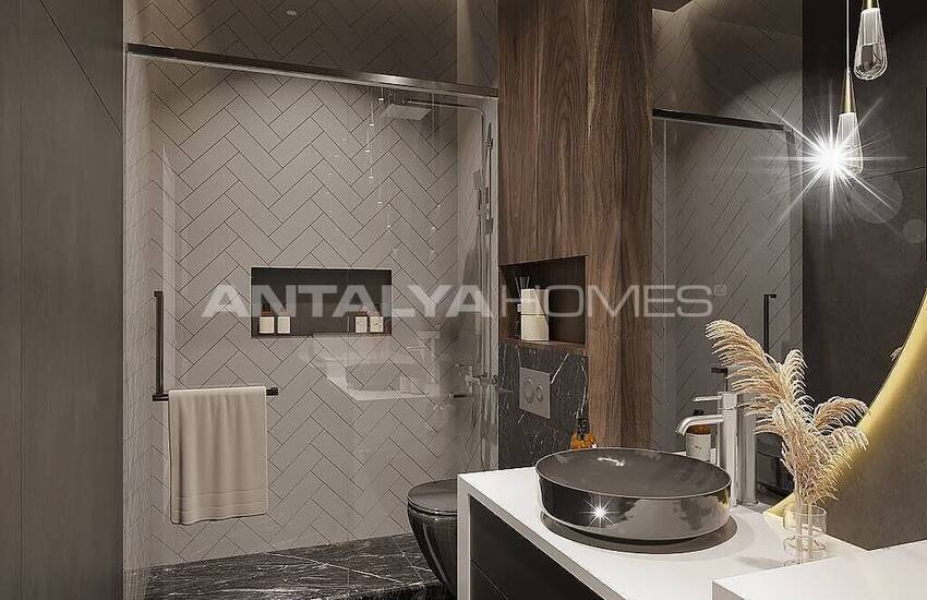 Apartments in Vista Premium Project with Security in Konyaalti 39