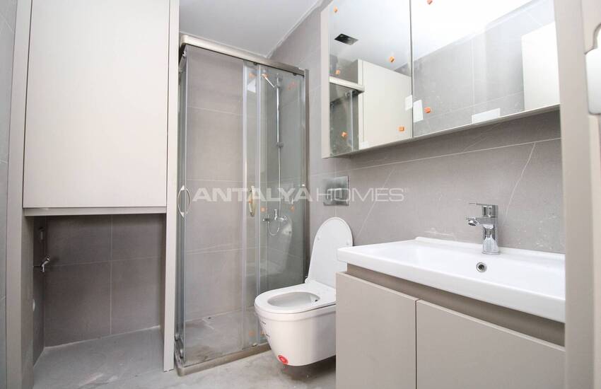 Real Estate in a Complex with Indoor Parking Lot in Lara, Antalya 18