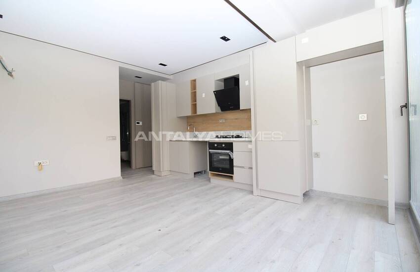 Real Estate in a Complex with Indoor Parking Lot in Lara, Antalya 11