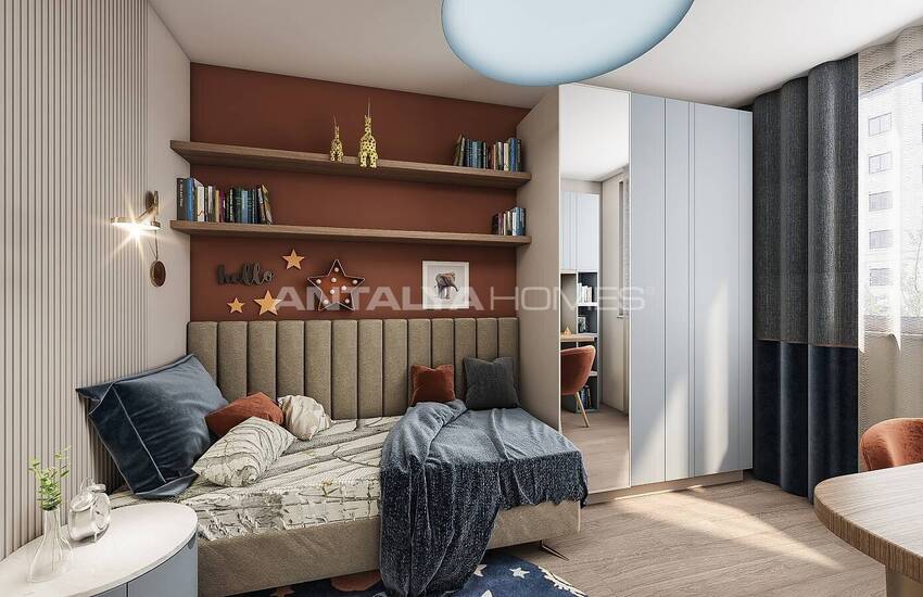 Antalya Aksu’da Toplu Ulaşıma Yakın Havuzlu Sitede Daireler 7