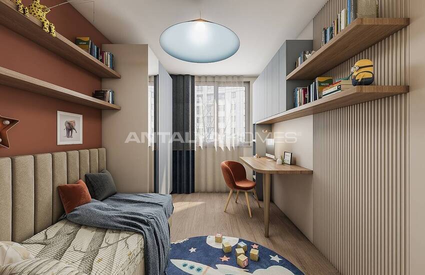 Antalya Aksu’da Toplu Ulaşıma Yakın Havuzlu Sitede Daireler 9