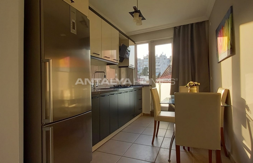 Turnkey Flat Within Walking Distance of Sea in Muratpasa 14