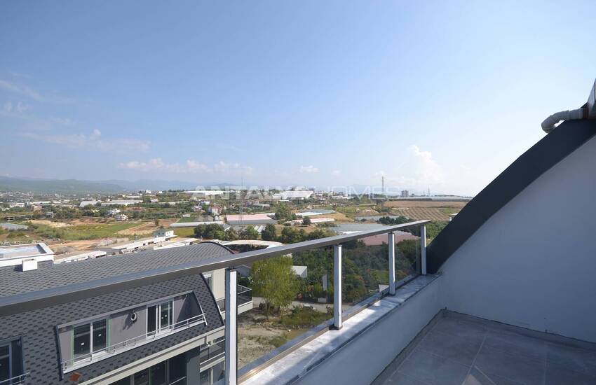 Apartment with Magnificent Sea View in Alanya Avsallar 35
