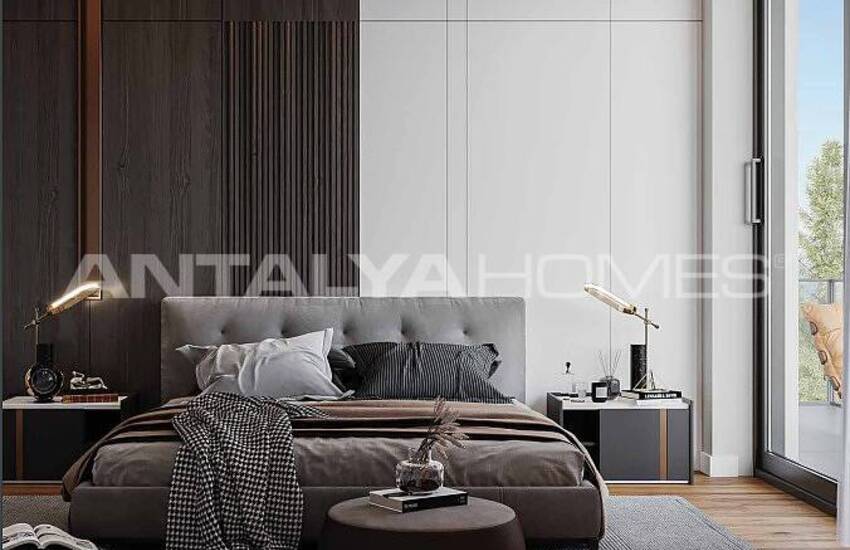 New Villas with Private Pool and Parking Lot in Antalya 15