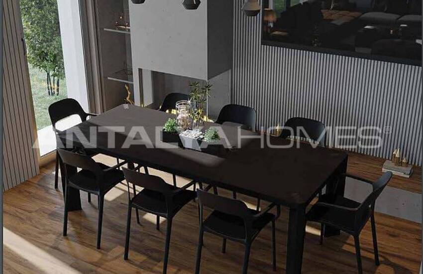 New Villas with Private Pool and Parking Lot in Antalya 18