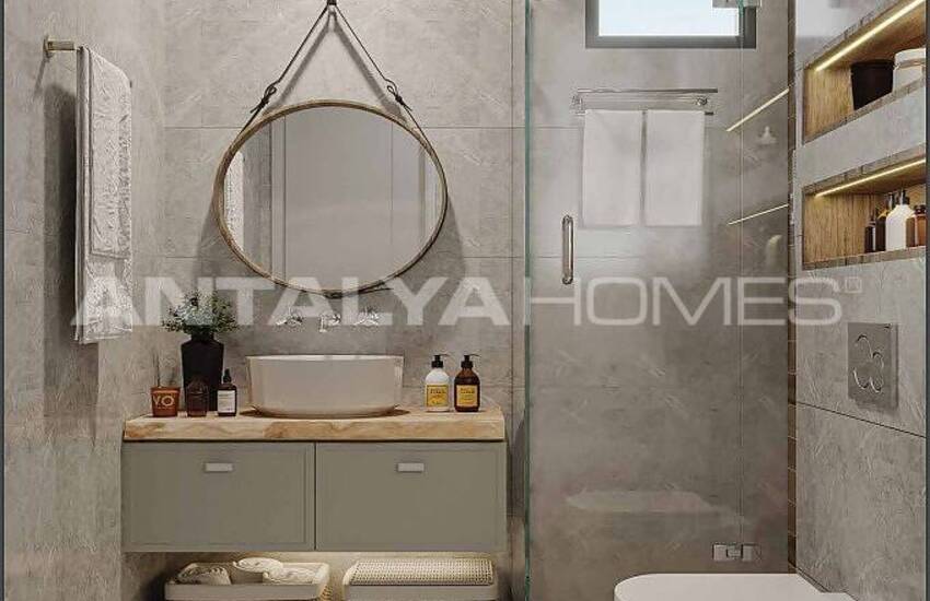 New Villas with Private Pool and Parking Lot in Antalya 6