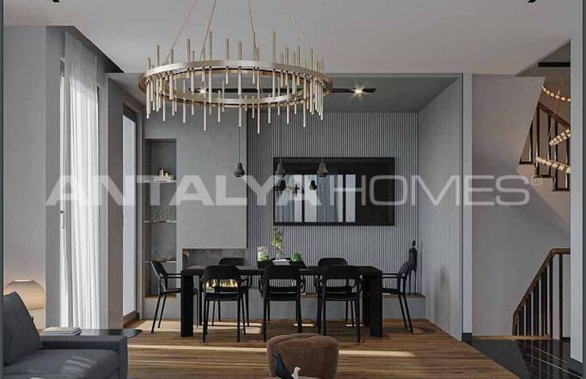 New Villas with Private Pool and Parking Lot in Antalya 8