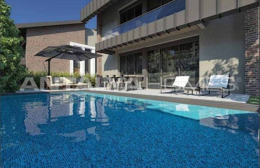 New Villas with Private Pool and Parking Lot in Antalya 12