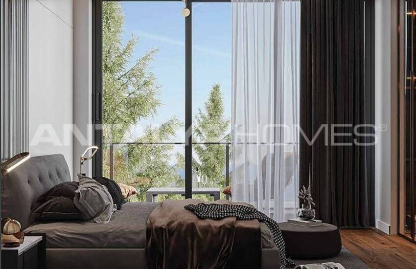 New Villas with Private Pool and Parking Lot in Antalya 13