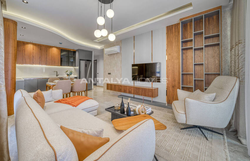 Элитные Квартиры в Благоустроенном Проекте в Тосмуре, Аланья 27