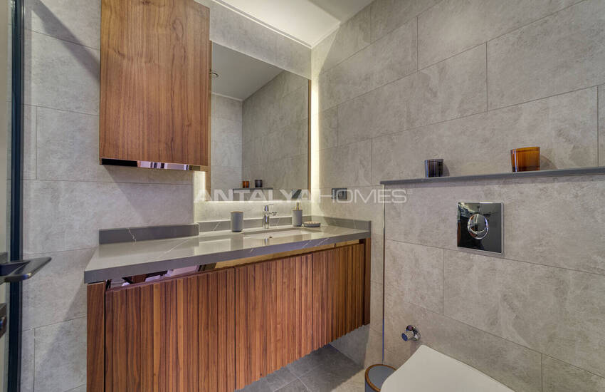 Элитные Квартиры в Благоустроенном Проекте в Тосмуре, Аланья 35