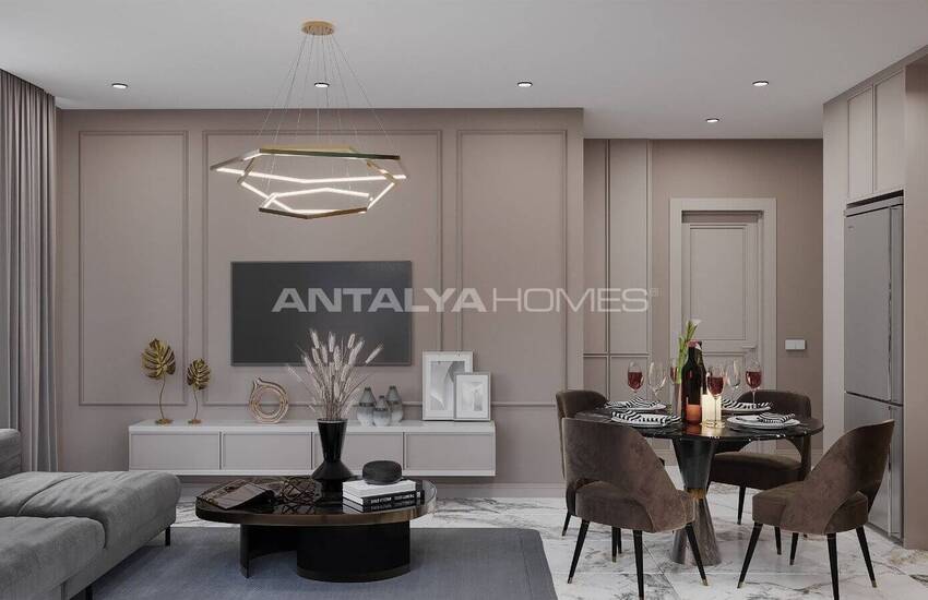 Alanya Oba'da Zengin Olanaklı Sitede Modern Daireler 20