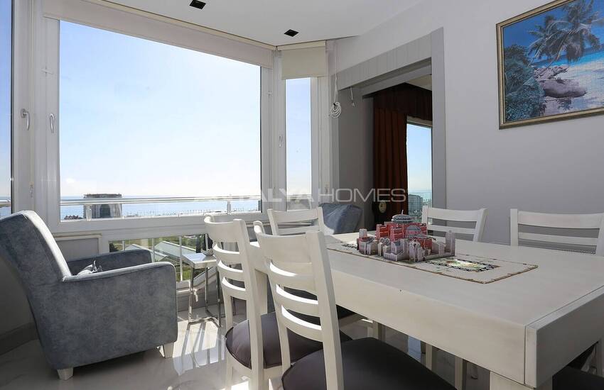 Renovierte Geräumige Meerblick Wohnung In Antalya Konyaalti 26